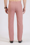 RED LINEN TROUSER