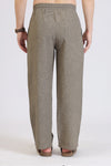 Gray Green Straight-Fit Pyjama