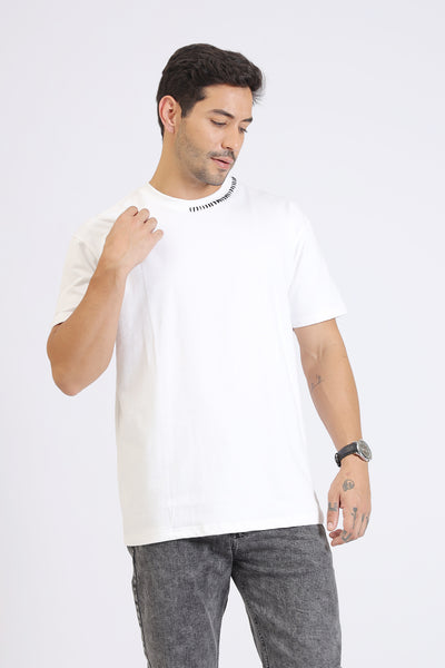 ABSTRACT PRINT T-SHIRT
