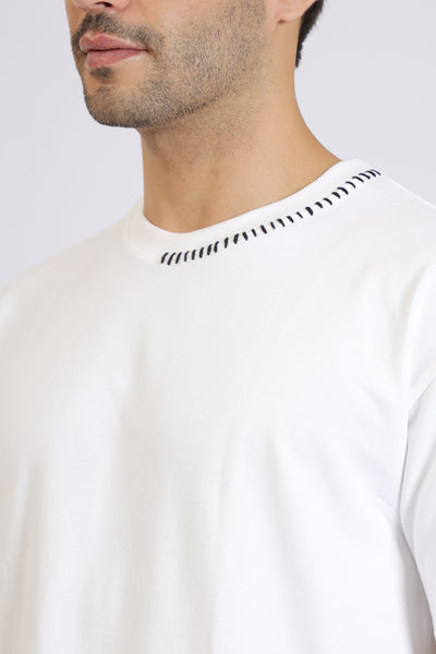 ABSTRACT PRINT T-SHIRT