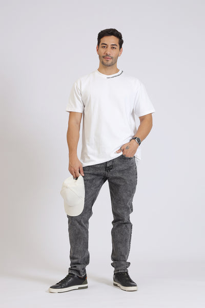 ABSTRACT PRINT T-SHIRT