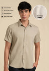 Earthy Beige Casual Shirt – Effortless Everyday Essential