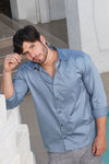 Everyday Silver Blue Luxe Shirt