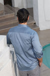 Everyday Silver Blue Luxe Shirt