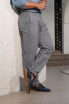 REGULAR FIT FIT LINEN TROUSER