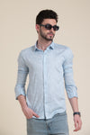 Skyline Breeze Light Blue Shirt for Effortless Day-to-Night Style