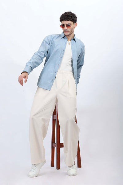 Men's Classic Sky Oxford Chambray Shirt