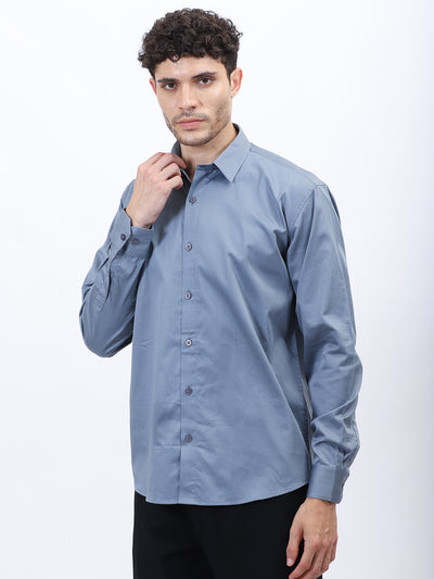 Everyday Silver Blue Luxe Shirt