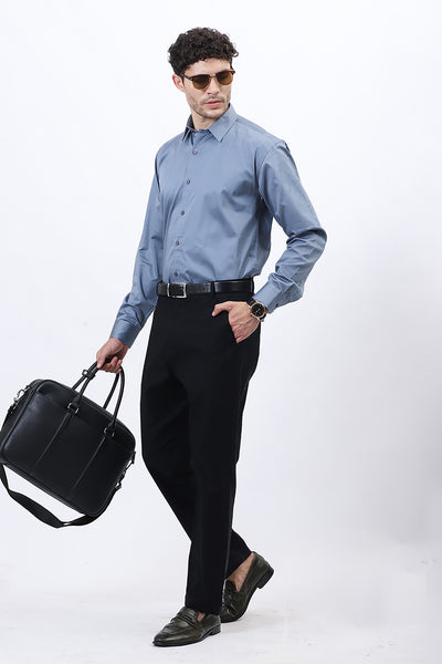 Everyday Silver Blue Luxe Shirt