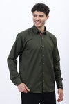 Oxford Olive Green Shirt
