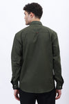 Oxford Olive Green Shirt