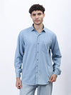 SKY DENIM PATCH POCKET SHIRT