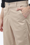 BEIGE REGULAR FIT TROUSER