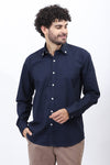 Midnight Classic: Button-Down Oxford Shirt