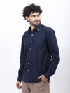 Midnight Classic: Button-Down Oxford Shirt