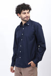 Midnight Classic: Button-Down Oxford Shirt