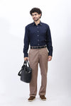 Midnight Classic: Button-Down Oxford Shirt