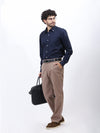 Midnight Classic: Button-Down Oxford Shirt