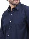 Midnight Classic: Button-Down Oxford Shirt
