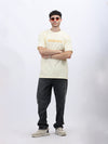 "Faith Moves" Graphic T-shirt in Beige