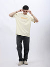 "Faith Moves" Graphic T-shirt in Beige