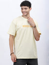 "Faith Moves" Graphic T-shirt in Beige