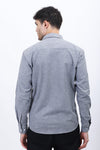 Refined Gray Oxford Shirt