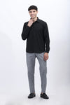 REGULAR FIT FIT LINEN TROUSER