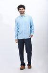 NAVY BLUE 4 WAY LYCRA TROUSER