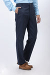 NAVY BLUE 4 WAY LYCRA TROUSER