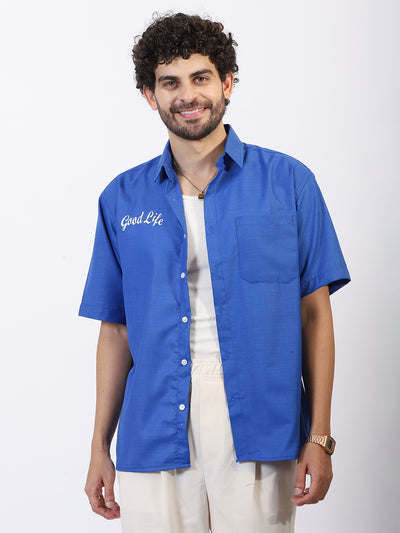Good Life Electric Blue Shirt