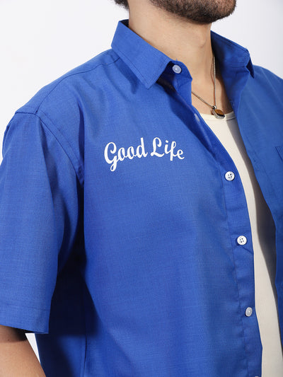Good Life Electric Blue Shirt