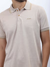Desert Beige Polo & Olive Cargo Pants – Utility Meets Style