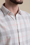 mens-wear-casual-checkered-shirt