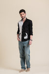 mens-wear-contrast-panel-black-white-asymmetrical-shirt