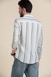 mens-wear-blue-stripe-cotton-shirt