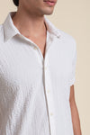 half-sleeve-puff-textured-men-casual-shirts