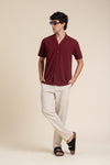 mens-wear-cuban-collar-half-sleeve-shirt