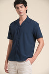 mens-wear-cuban-collar-half-sleeve-shirt