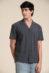 mens-wear-cuban-collar-half-sleeve-shirt