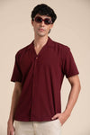 mens-wear-cuban-collar-half-sleeve-shirt