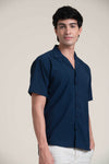 mens-wear-cuban-collar-half-sleeve-shirt