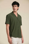 mens-wear-cuban-collar-half-sleeve-shirt