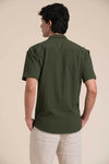 mens-wear-cuban-collar-half-sleeve-shirt