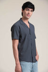 mens-wear-cuban-collar-half-sleeve-shirt