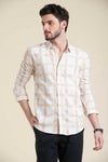 mens-wear-costa-check-print-shirt