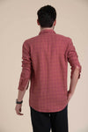 red-graph-check-shirt-men-casual-shirt-1