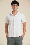 half-sleeve-puff-textured-men-casual-shirts